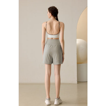 ヨガハーフパンツ レディース スポーツショーツ