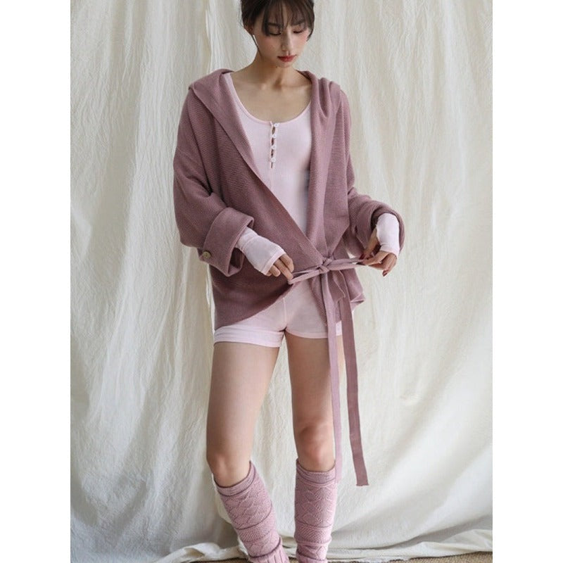 メッシュ切り替え レイヤード ロングスリーブ バッド付き 8863