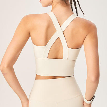 クロスバックヨガスポーツブラ ノンワイヤー SP311
